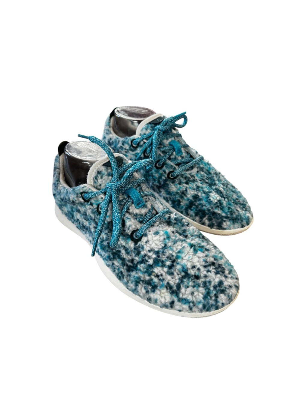 Women’s Allbirds Size 9 Wool Runners Mizzles Merino Wool Blue Speckled Knit